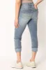 Wallflower Grace Wash Curvy High Rise Crop sold by Eclipse