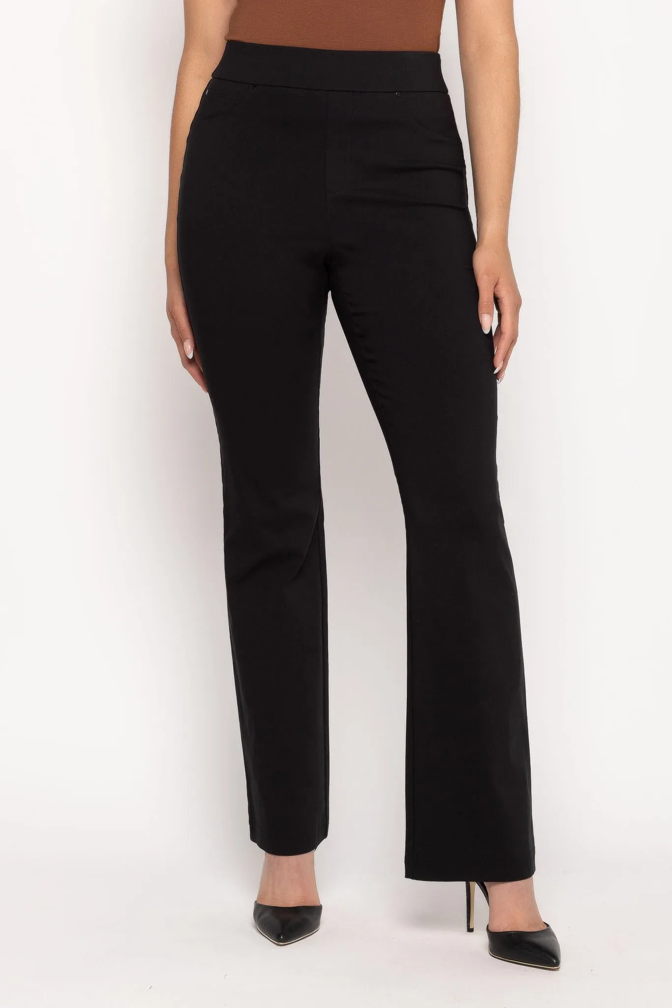 High-Rise Pull-On Flare Pant sold by Eclipse product image thumbnail 3