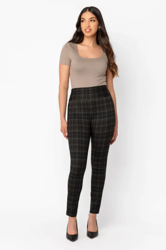 Elodie Plaid Seriously Slimming Skinny Pant sold by Eclipse