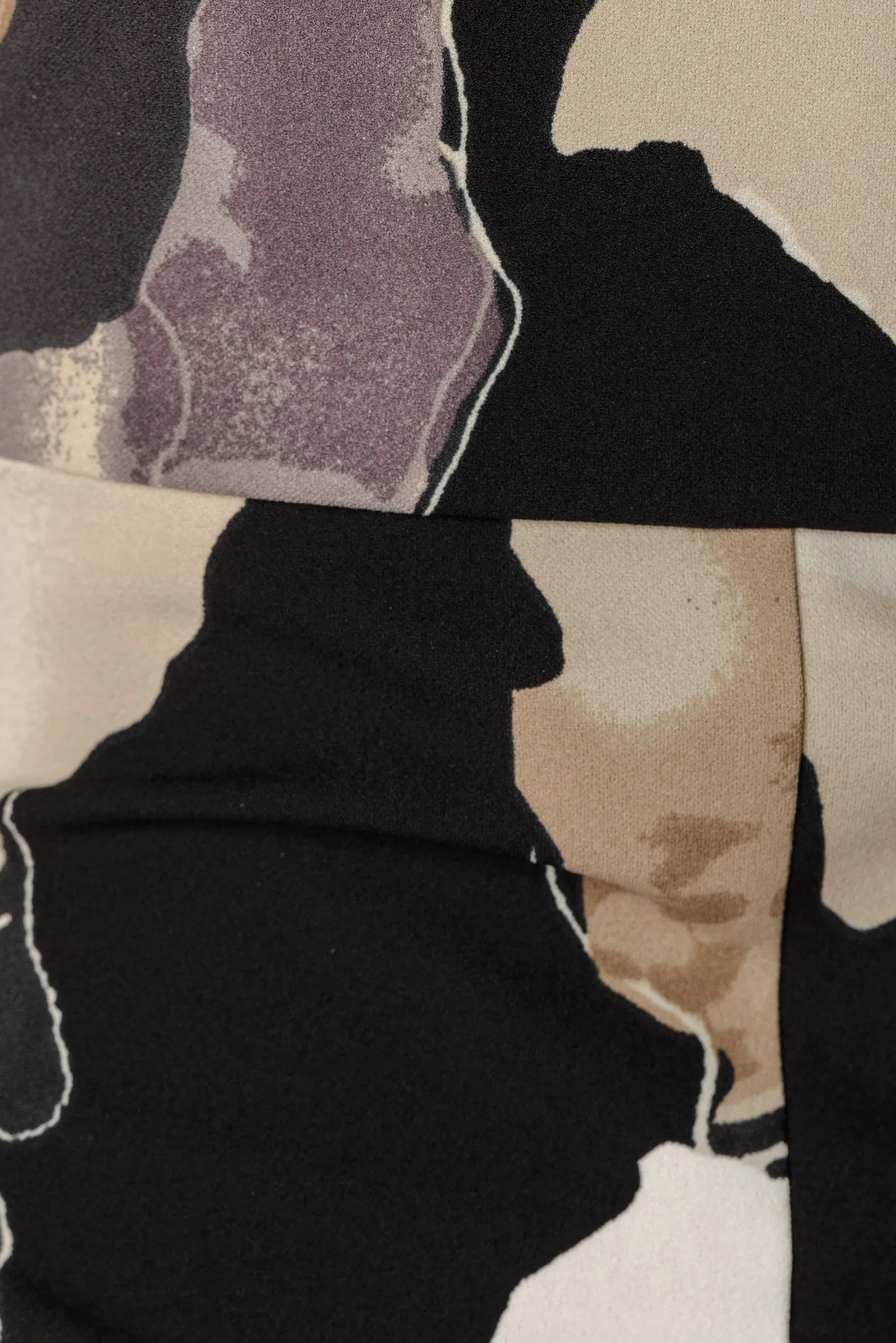 Abstract Spaghetti Strap Crossover Midi Dress sold by Eclipse product image thumbnail 4