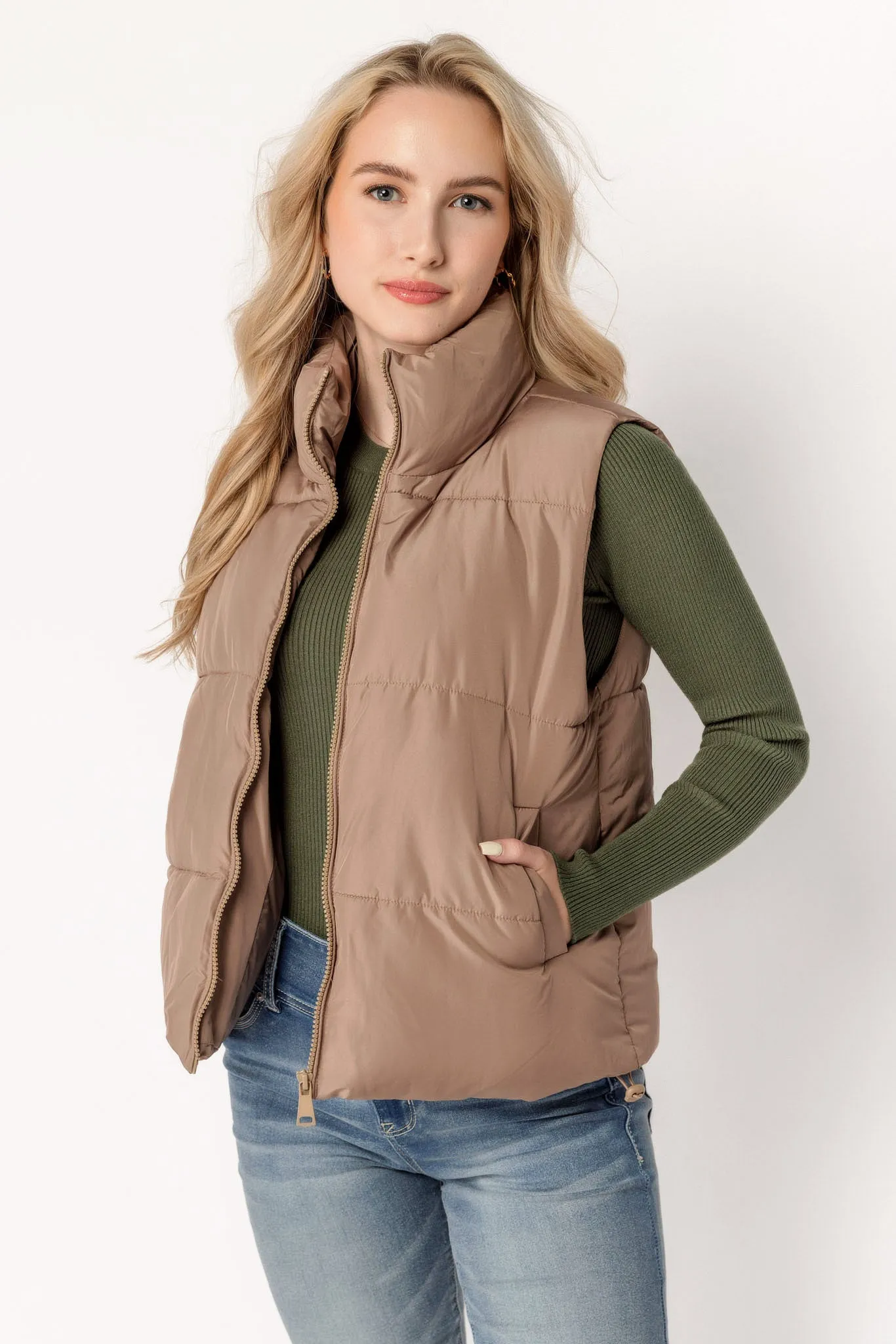 Quilted Puffer Vest sold by Eclipse product image thumbnail 4