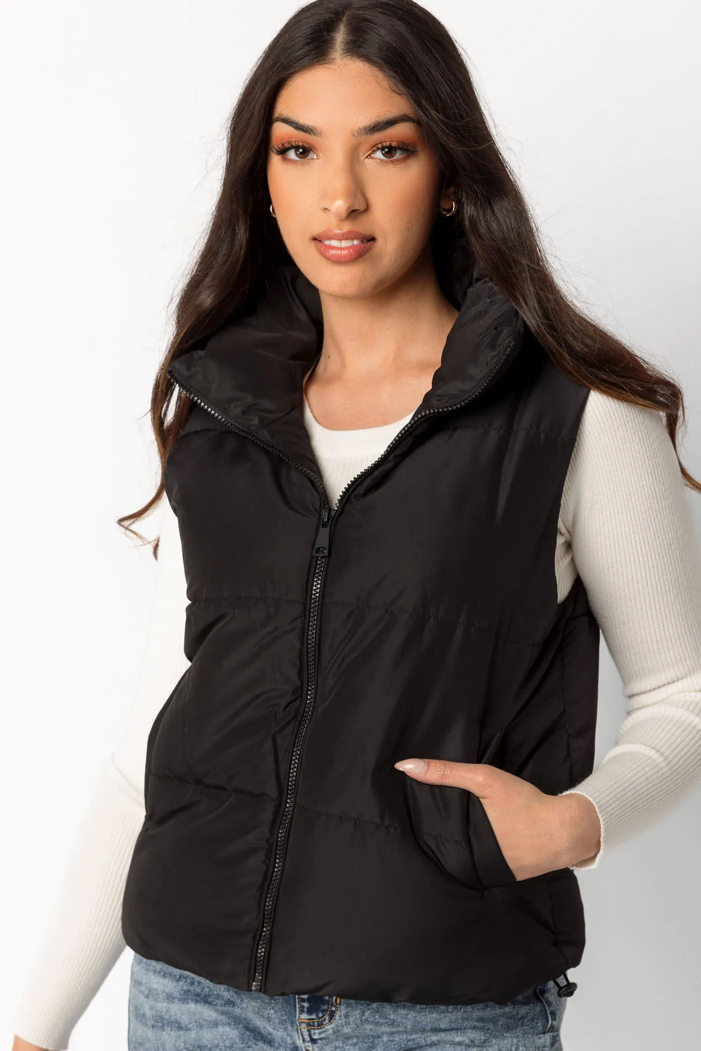 Quilted Puffer Vest sold by Eclipse product image thumbnail 3