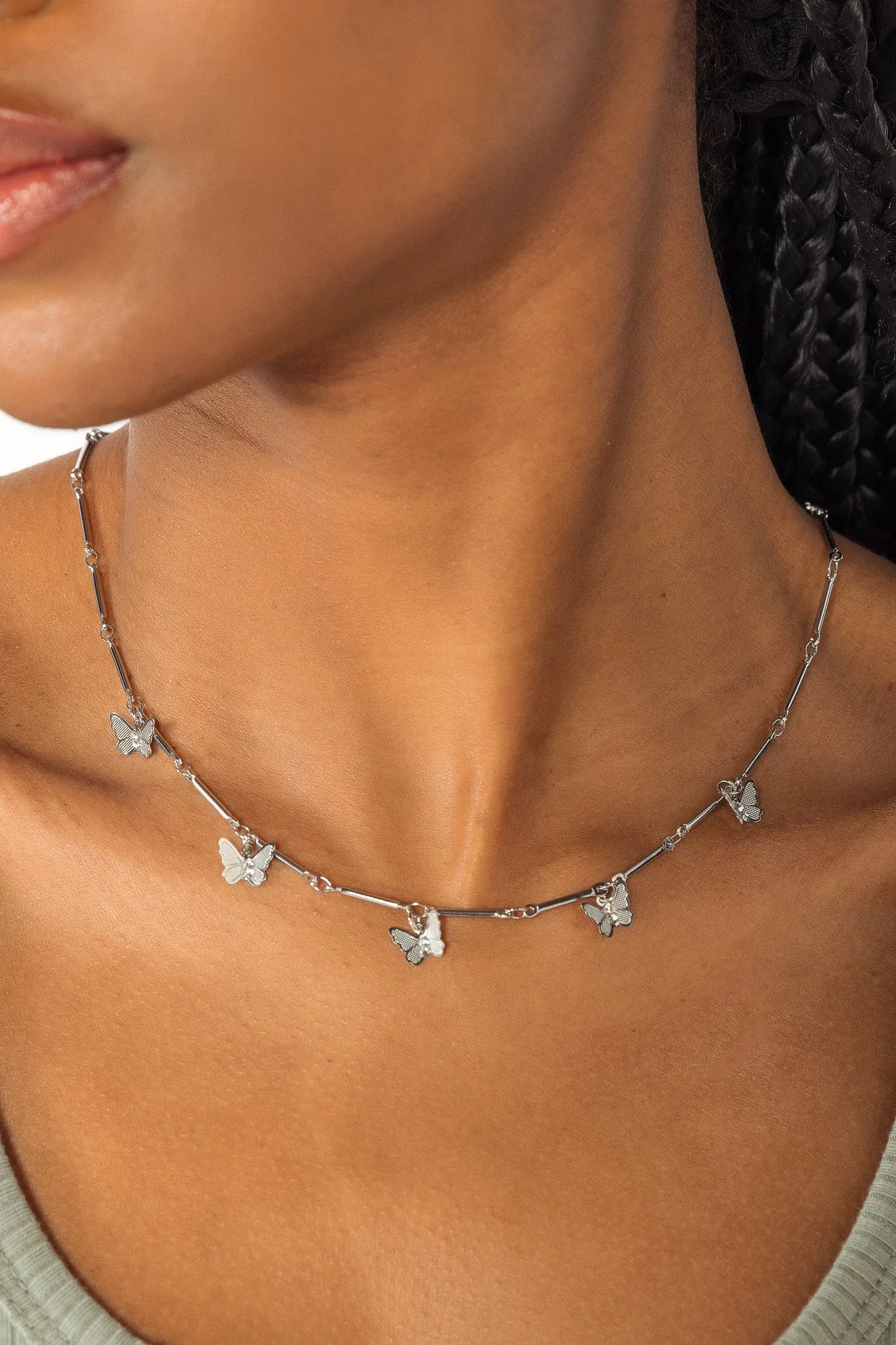 Five Butterflies Necklace sold by Eclipse product image thumbnail 3