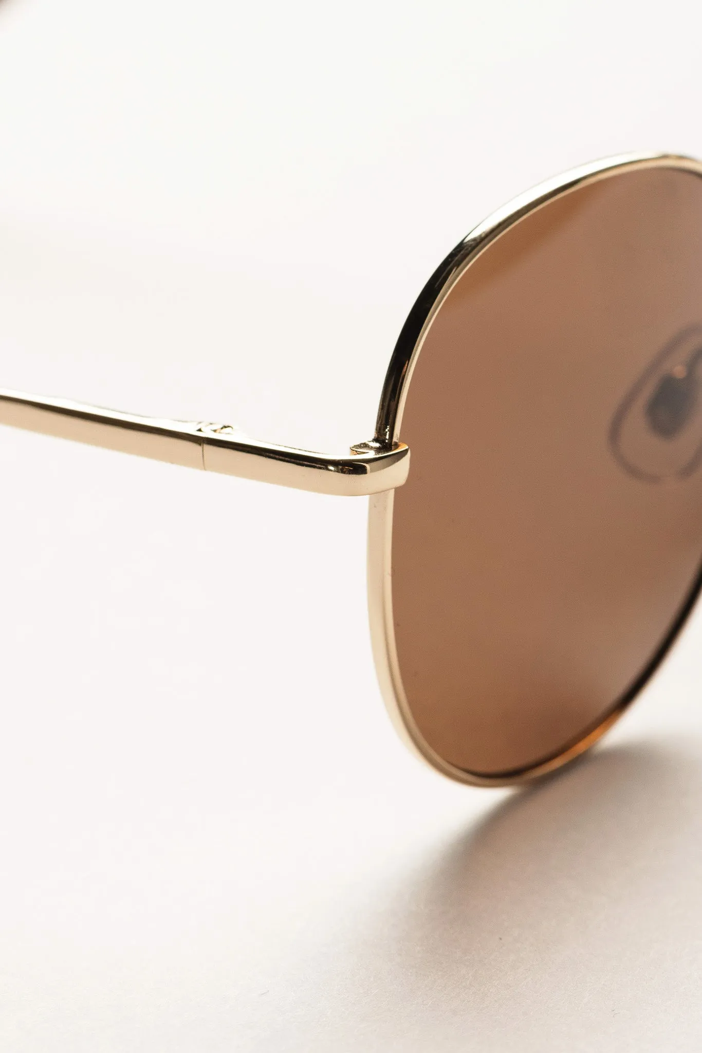 Round Metal Frame Sunglasses sold by Eclipse product image thumbnail 4