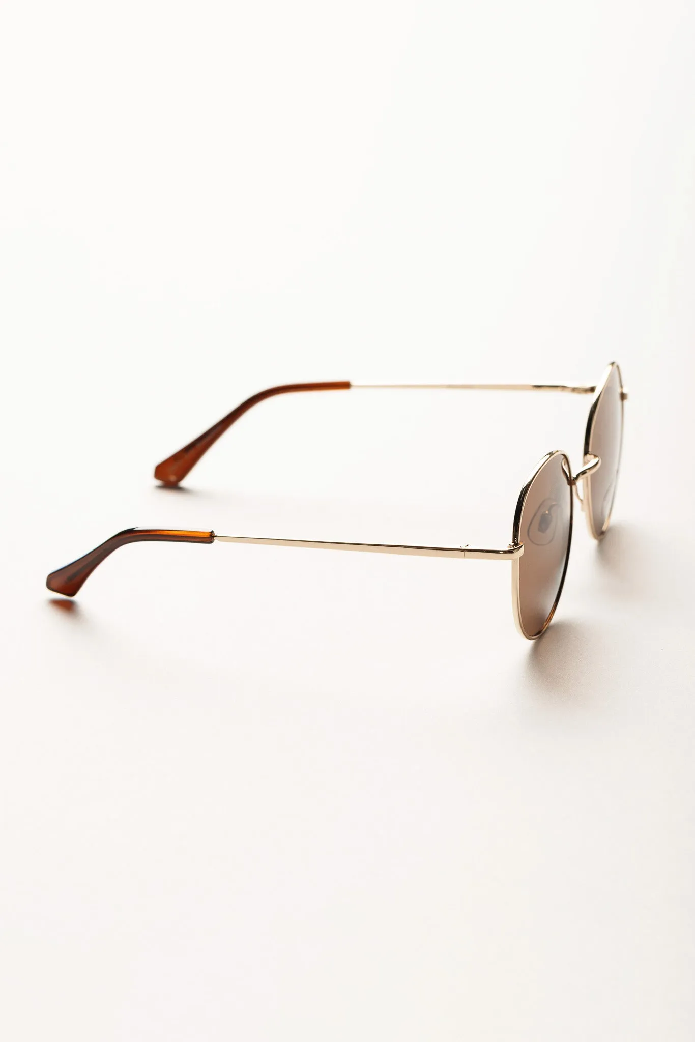 Round Metal Frame Sunglasses sold by Eclipse product image thumbnail 3