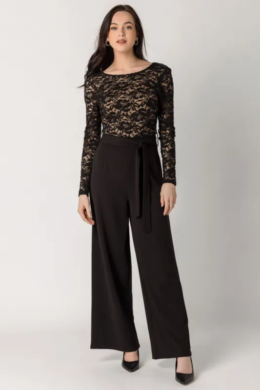 Jumpsuit with Tie-Belt sold by Eclipse