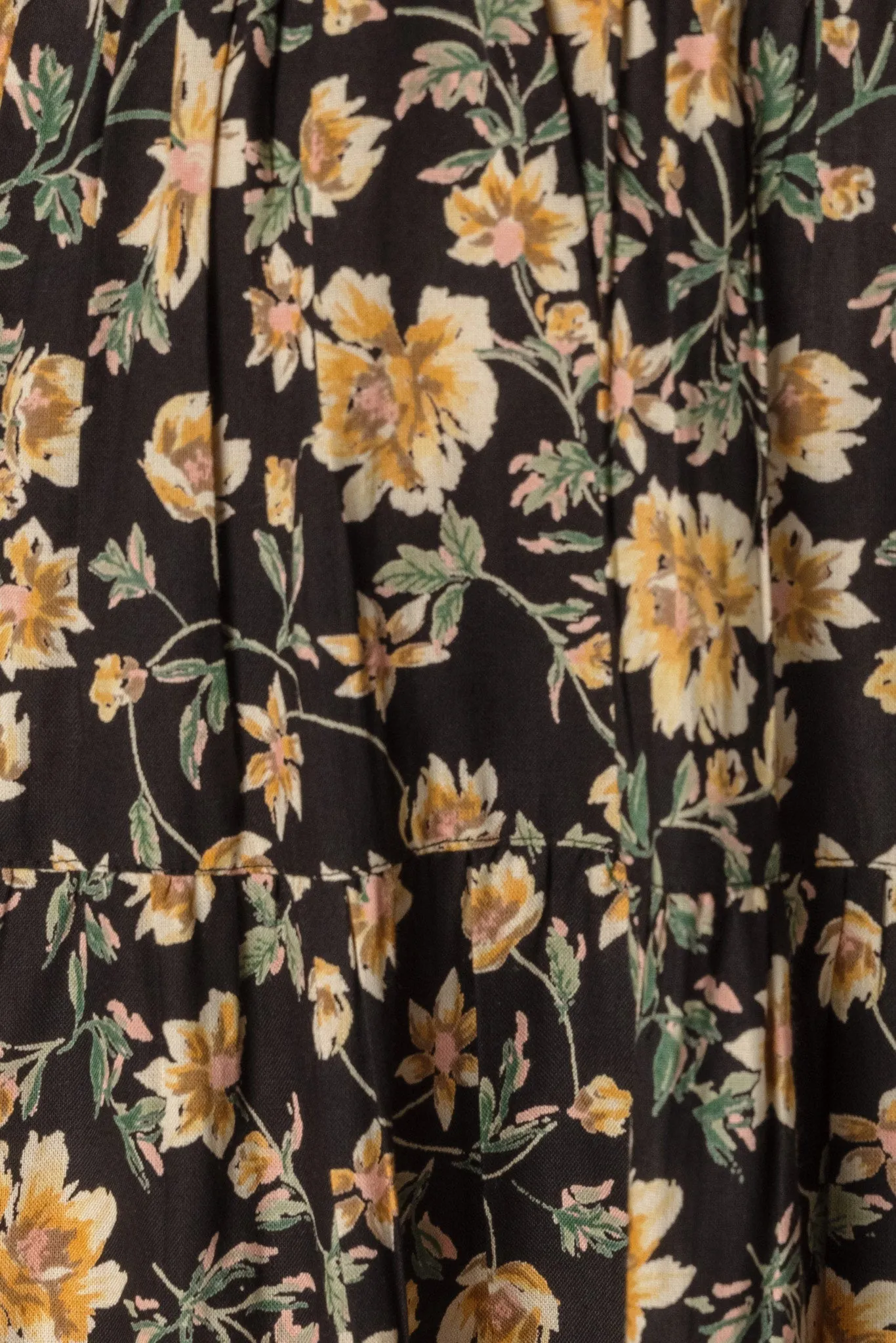 Small Floral Print Crossover Tiered Dress sold by Eclipse product image thumbnail 3