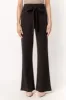 Scuba Crepe Pant with Tie-Belt sold by Eclipse