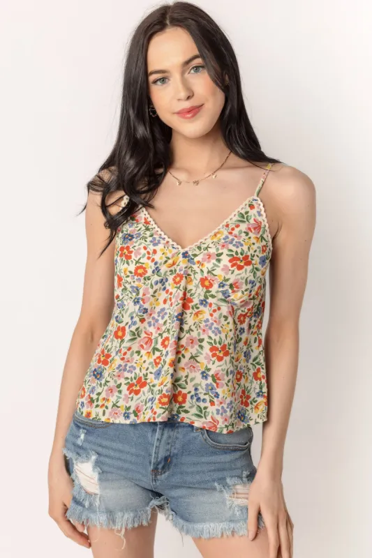 Multicolour Ditsy Floral Cami sold by Eclipse
