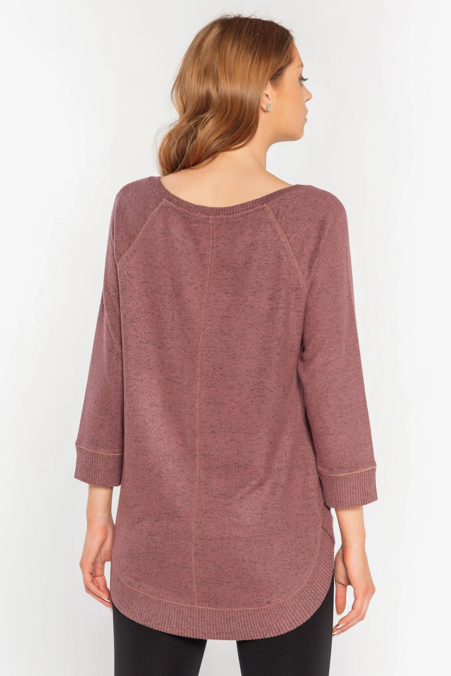 SuperSoft 3/4 Sleeve Scoopneck sold by Eclipse product image thumbnail 2