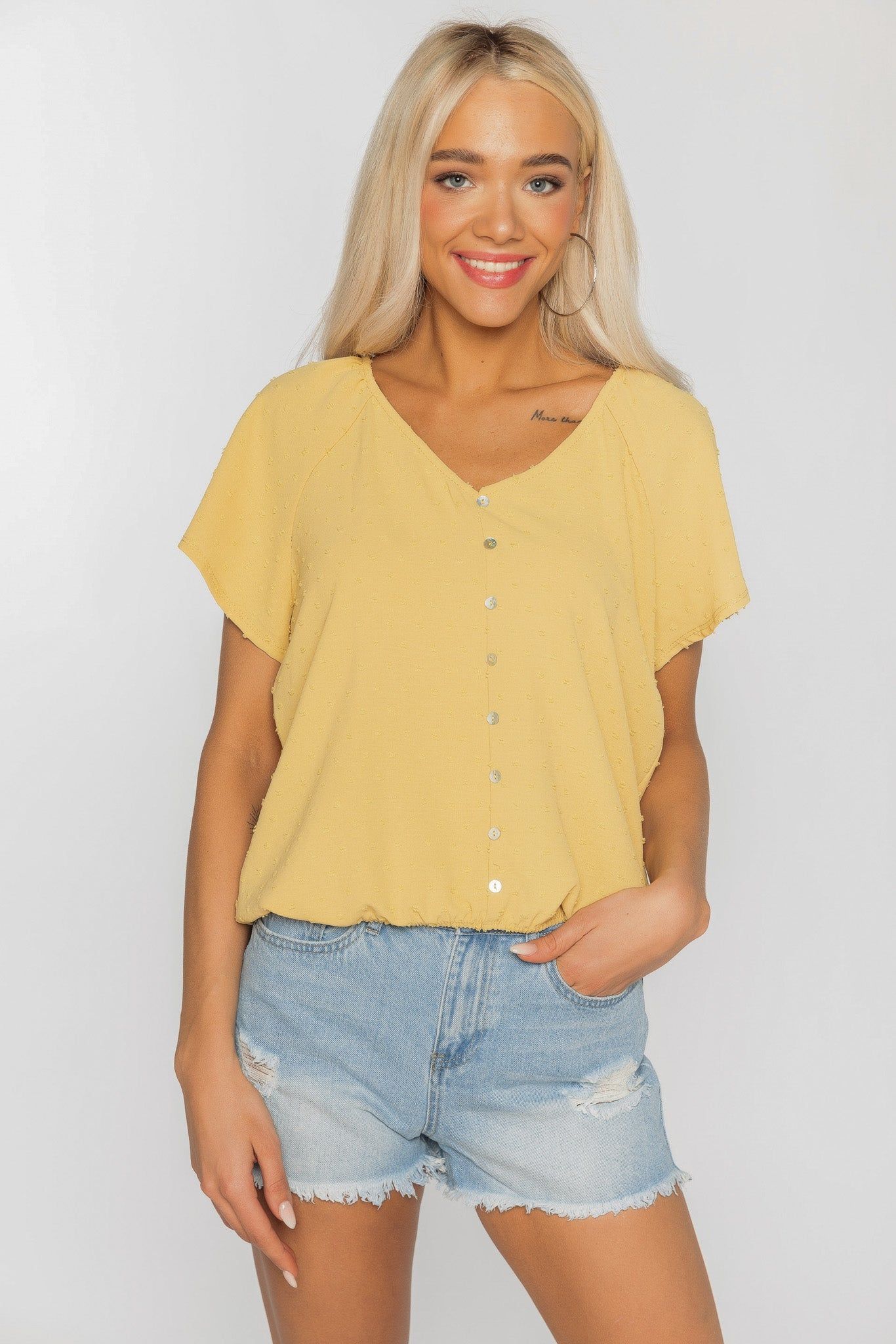 Airflow Dot Peasant Top sold by Eclipse product image thumbnail 5