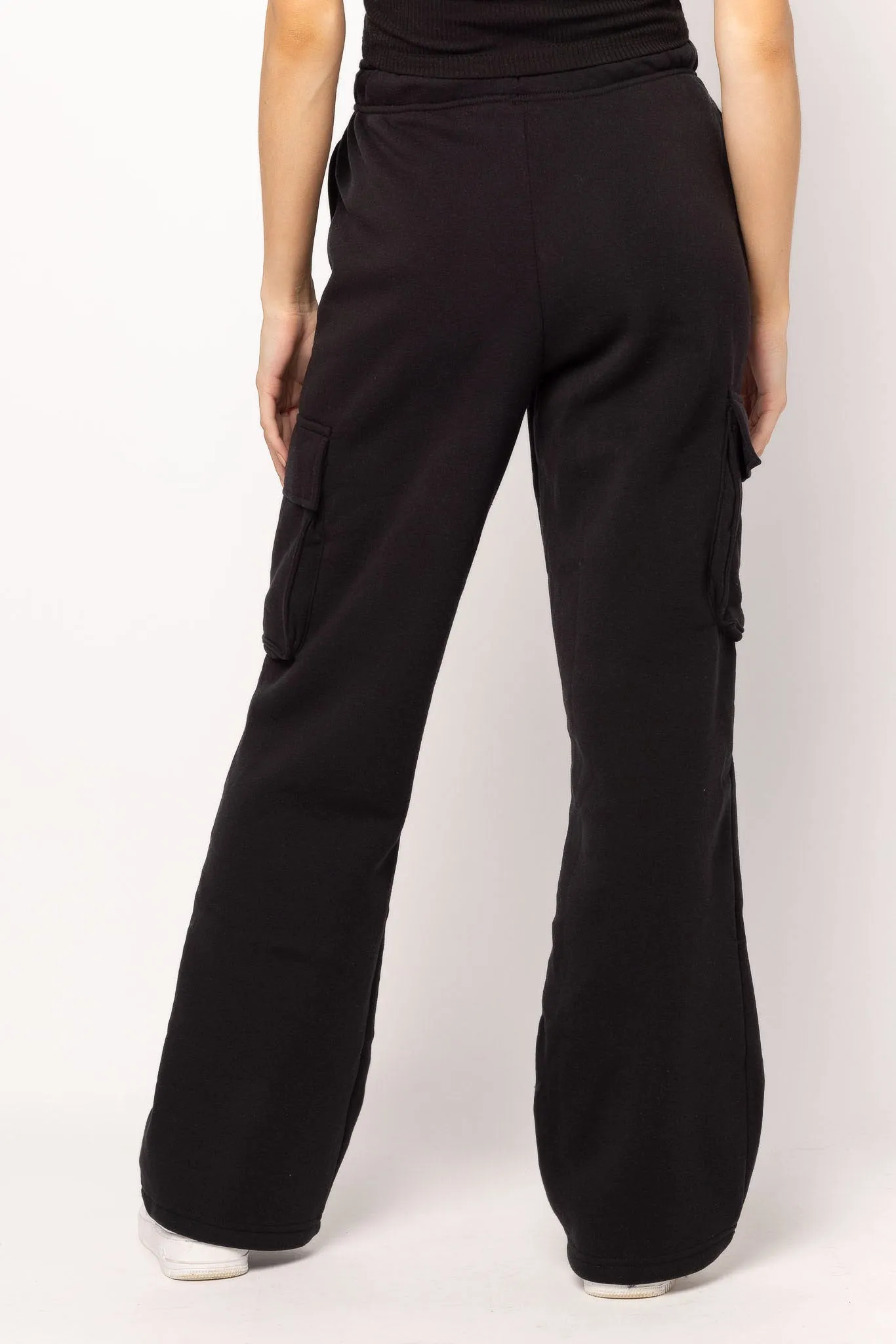 Fleece Wide-Leg Cargo Pant sold by Eclipse product image thumbnail 2