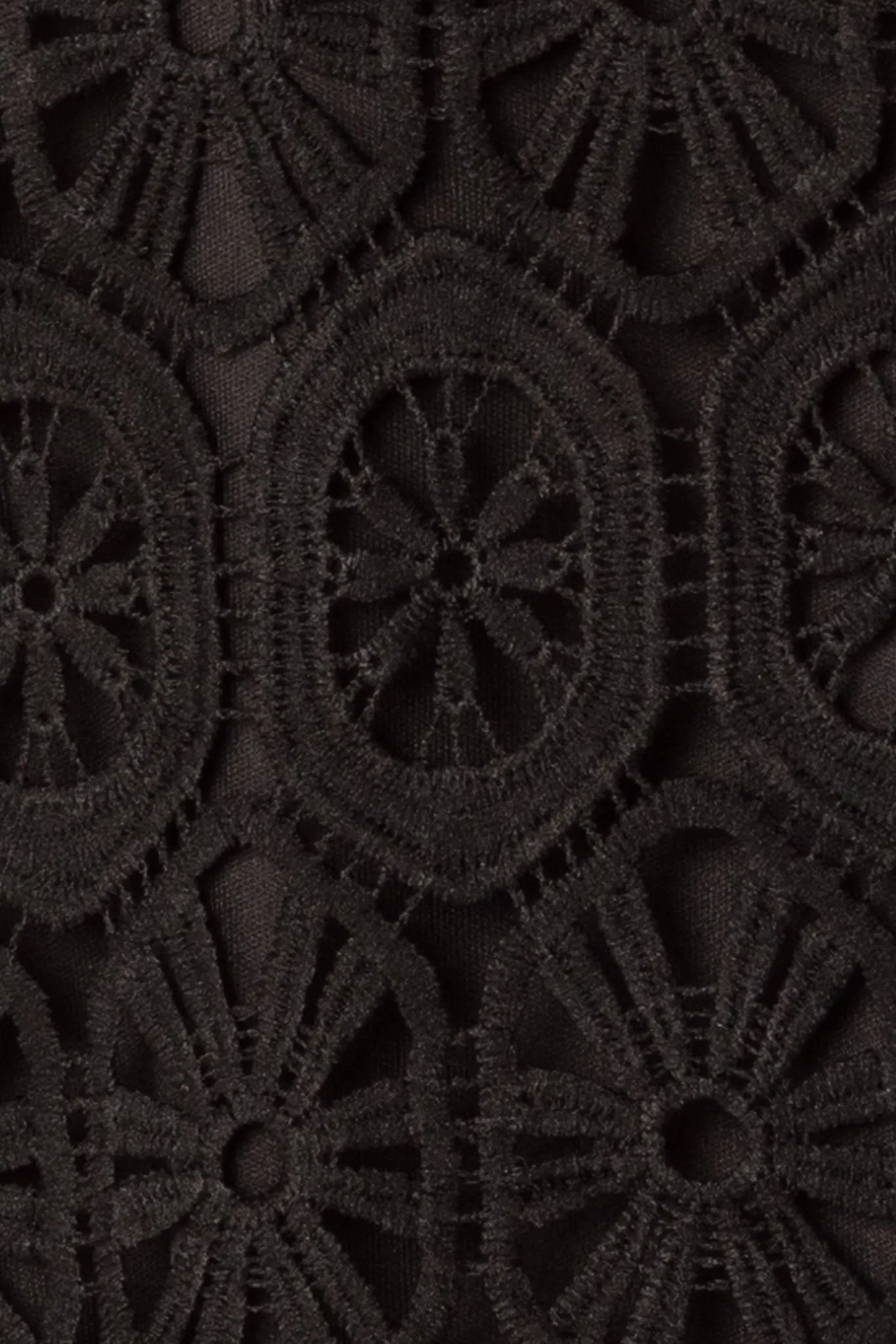 Crochet Lace Sleeveless Slub Top sold by Eclipse product image thumbnail 5