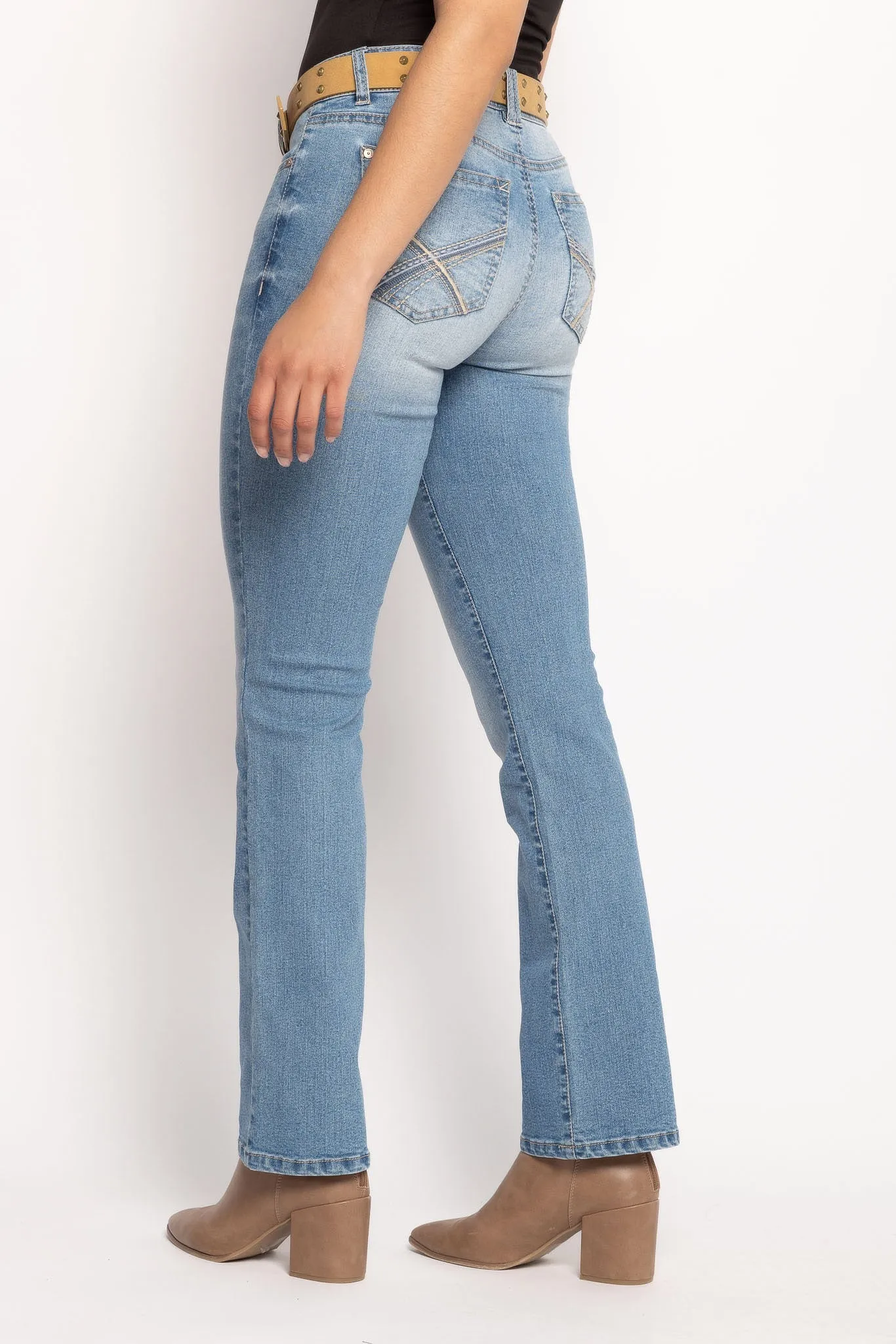 WallFlower Legendary Fit Bootcut Jeans in Elle Wash sold by Eclipse product image thumbnail 2