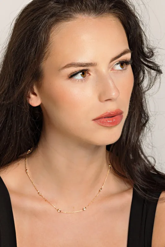 Dainty Stone Choker sold by Eclipse