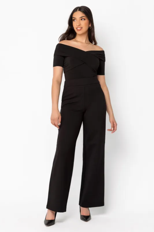 Seriously Slimming Wideleg Pant sold by Eclipse