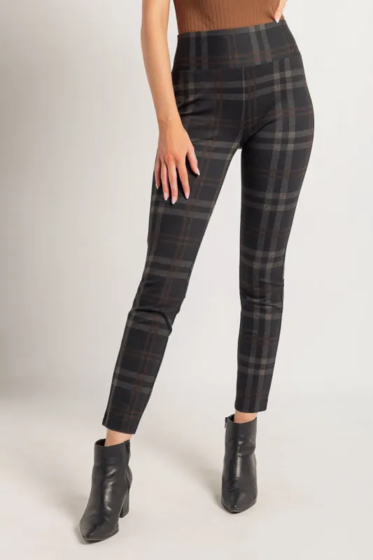 Kylie Plaid Seriously Slimming Skinny Pant sold by Eclipse