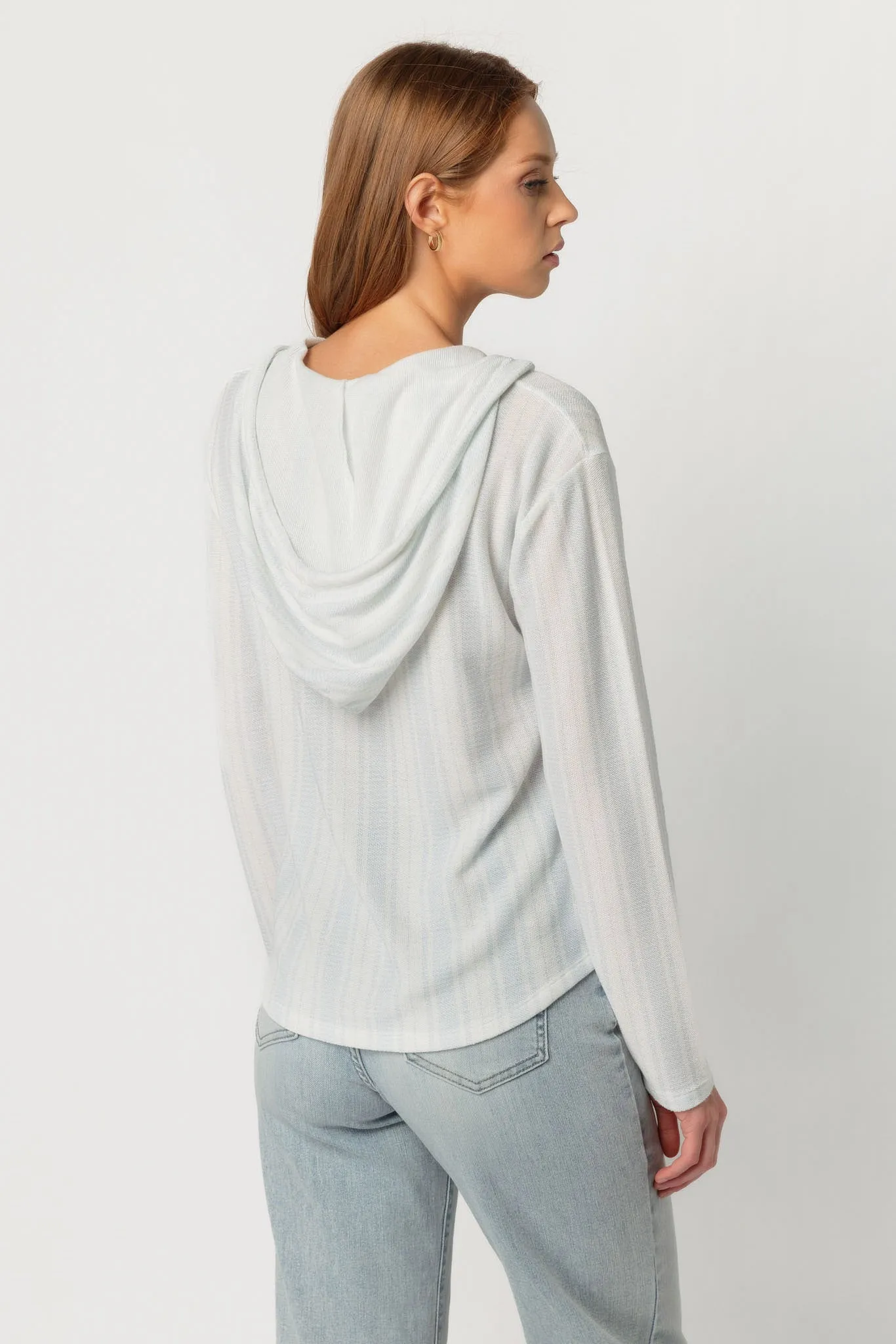 Wallflower Classic Baja Stripe Hoodie sold by Eclipse product image thumbnail 2