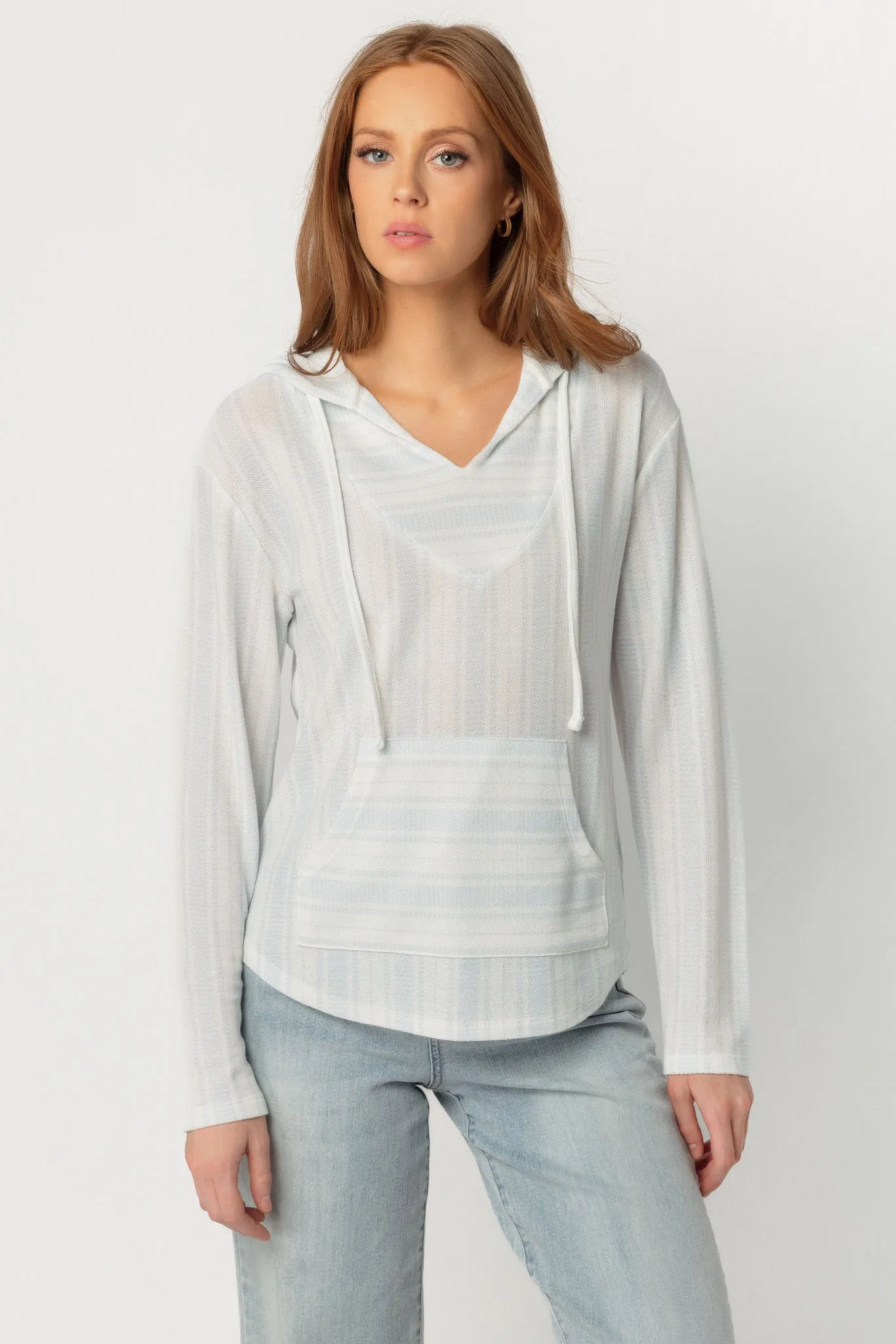 Wallflower Classic Baja Stripe Hoodie sold by Eclipse