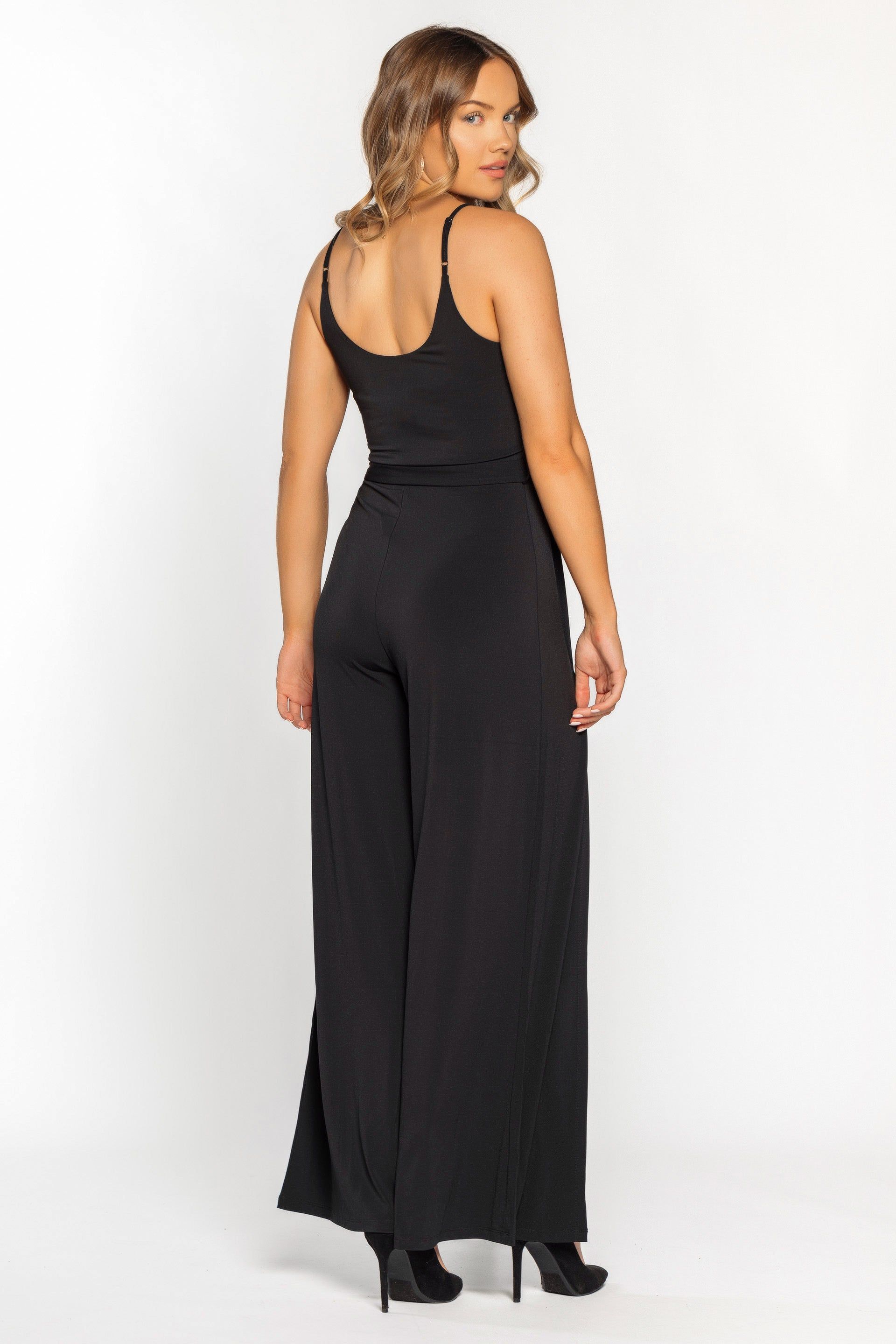 Spaghetti Strap Jumpsuit with Side Slits sold by Eclipse product image thumbnail 2