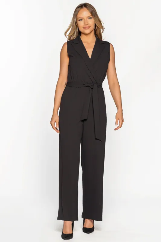 Sleeveless Blazer Jumpsuit made by Eclipse