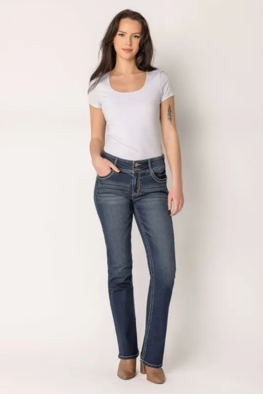 Wallflower Heidi Wash Luscious Curvy Bootcut Jean sold by Eclipse