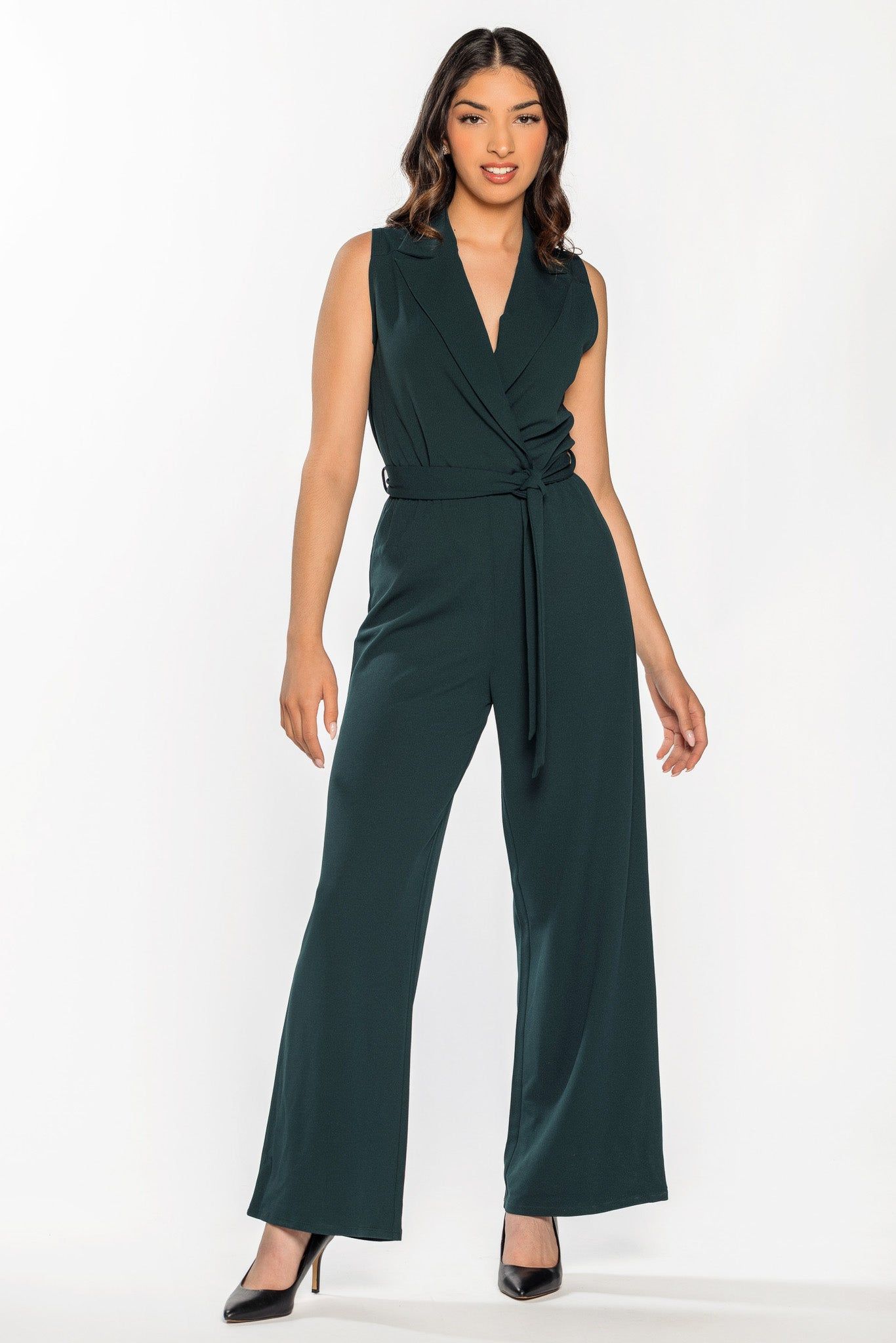 Sleeveless Blazer Jumpsuit sold by Eclipse product image thumbnail 5