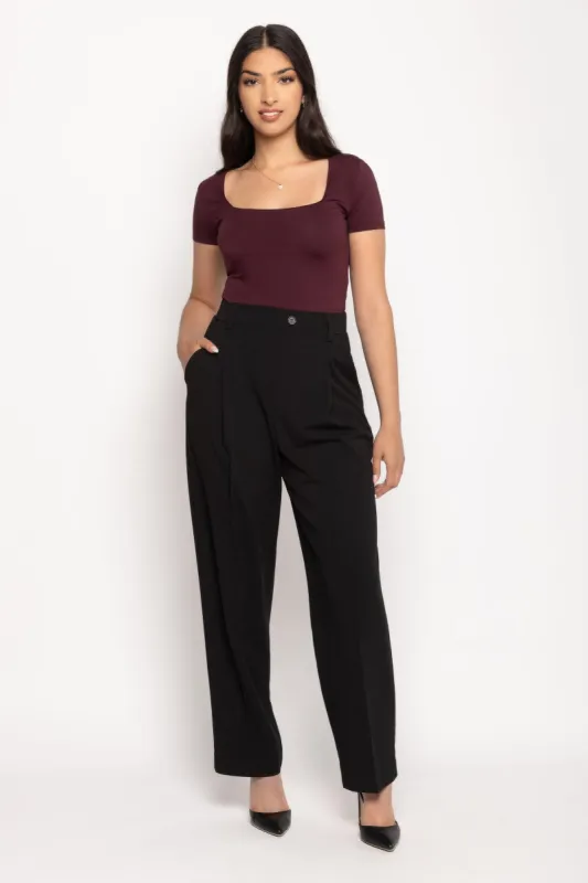 Wide-leg Pleated Pant made by Eclipse