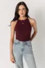 Ribbed High Neck Tank sold by Eclipse
