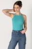 Ribbed High Neck Tank sold by Eclipse