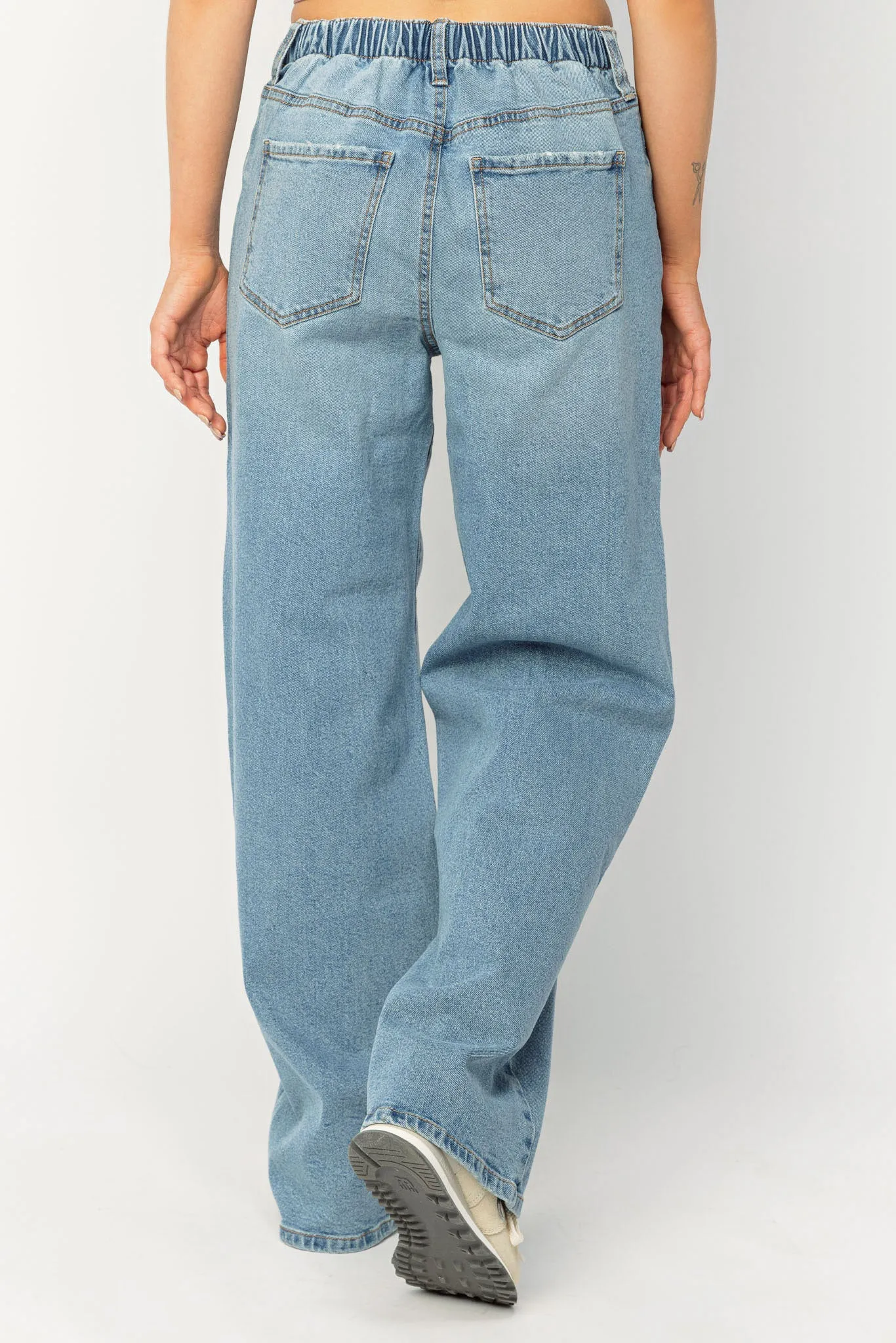Myka Wash Wide Leg Jeans by Celebrity Pink sold by Eclipse product image thumbnail 3