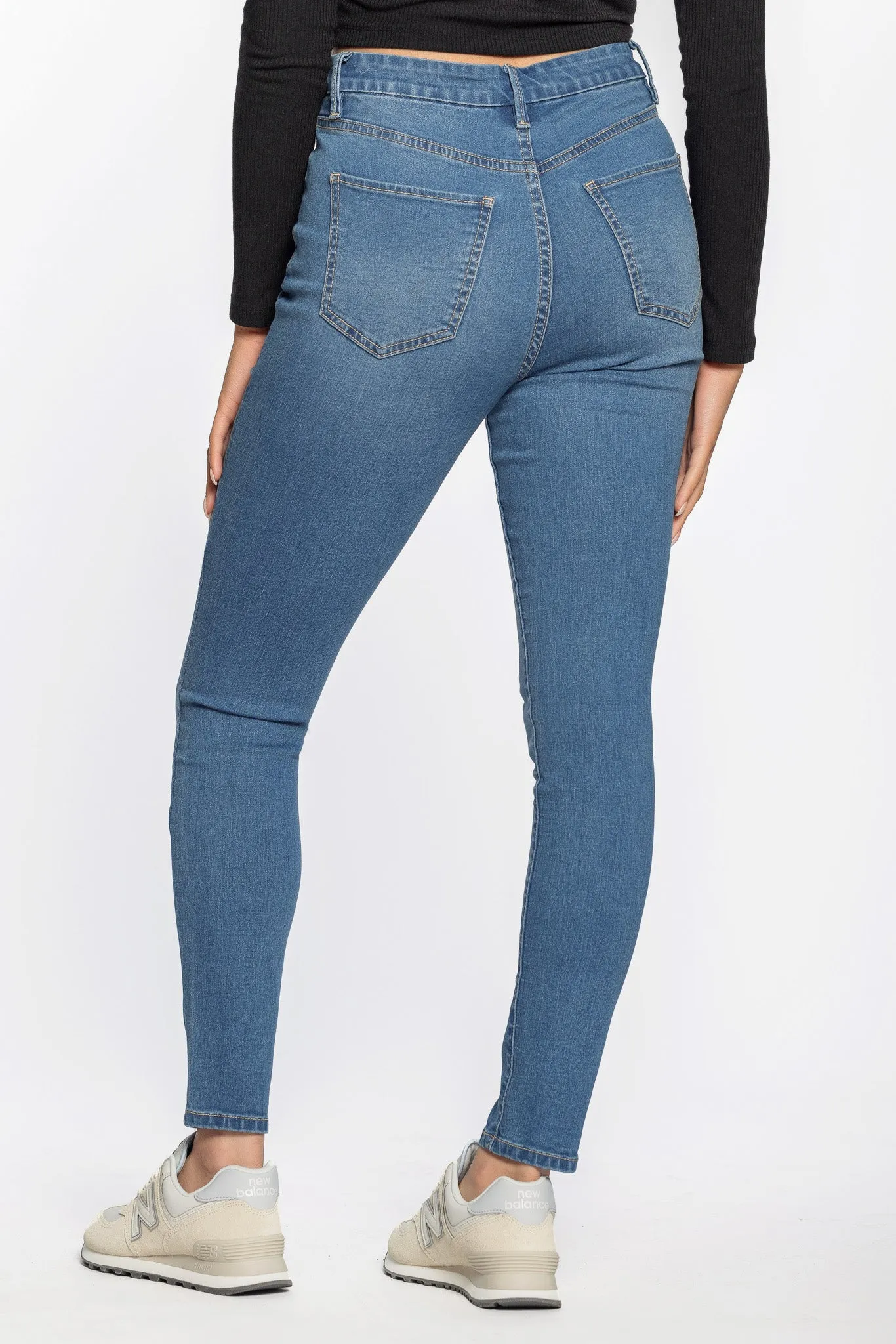 YMI Medium Wash Skinny Jean sold by Eclipse product image thumbnail 2