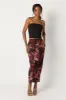 Flowery Mesh Maxi Skirt sold by Eclipse