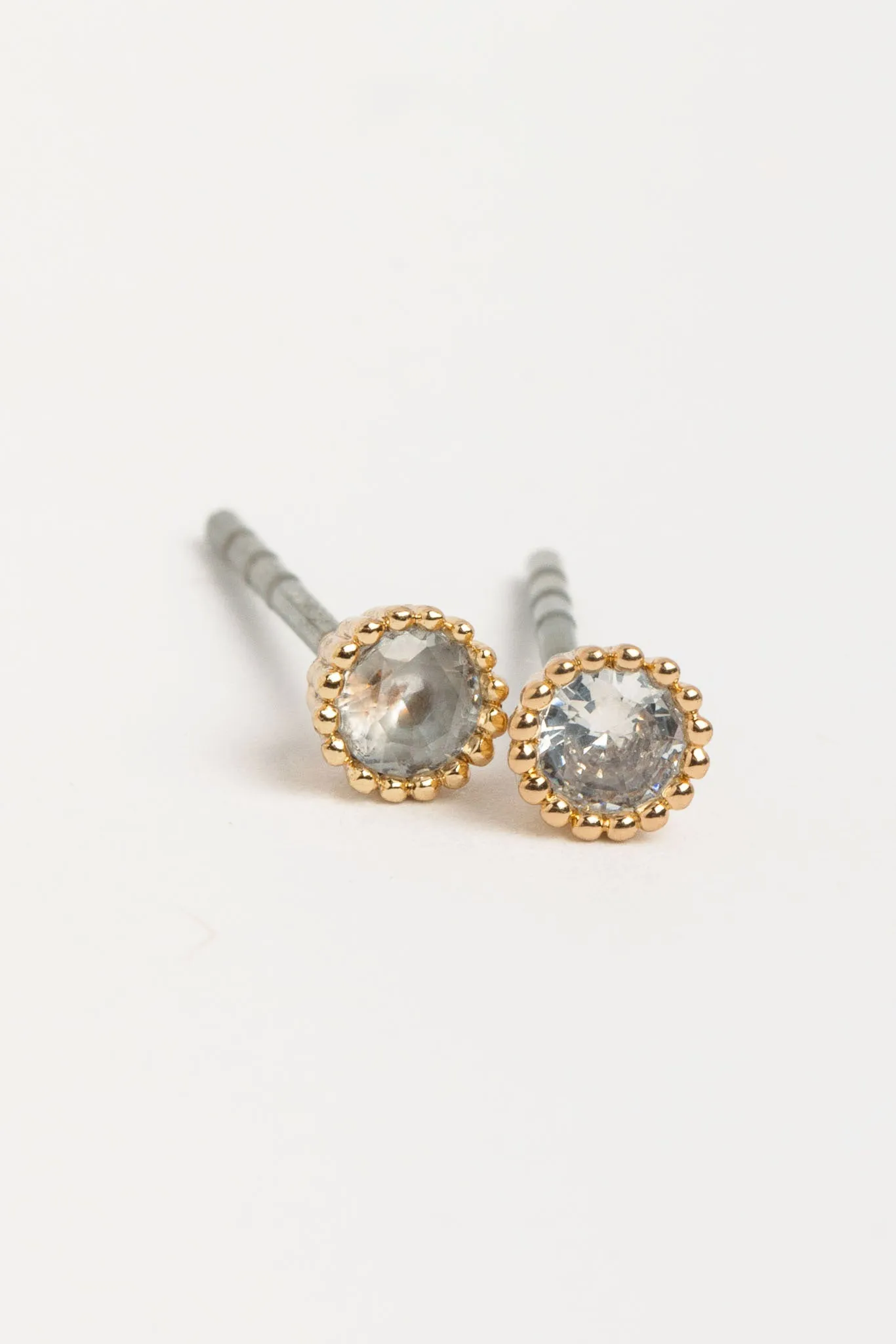 Clover and Rhinestone Stud Earring Set sold by Eclipse product image thumbnail 3