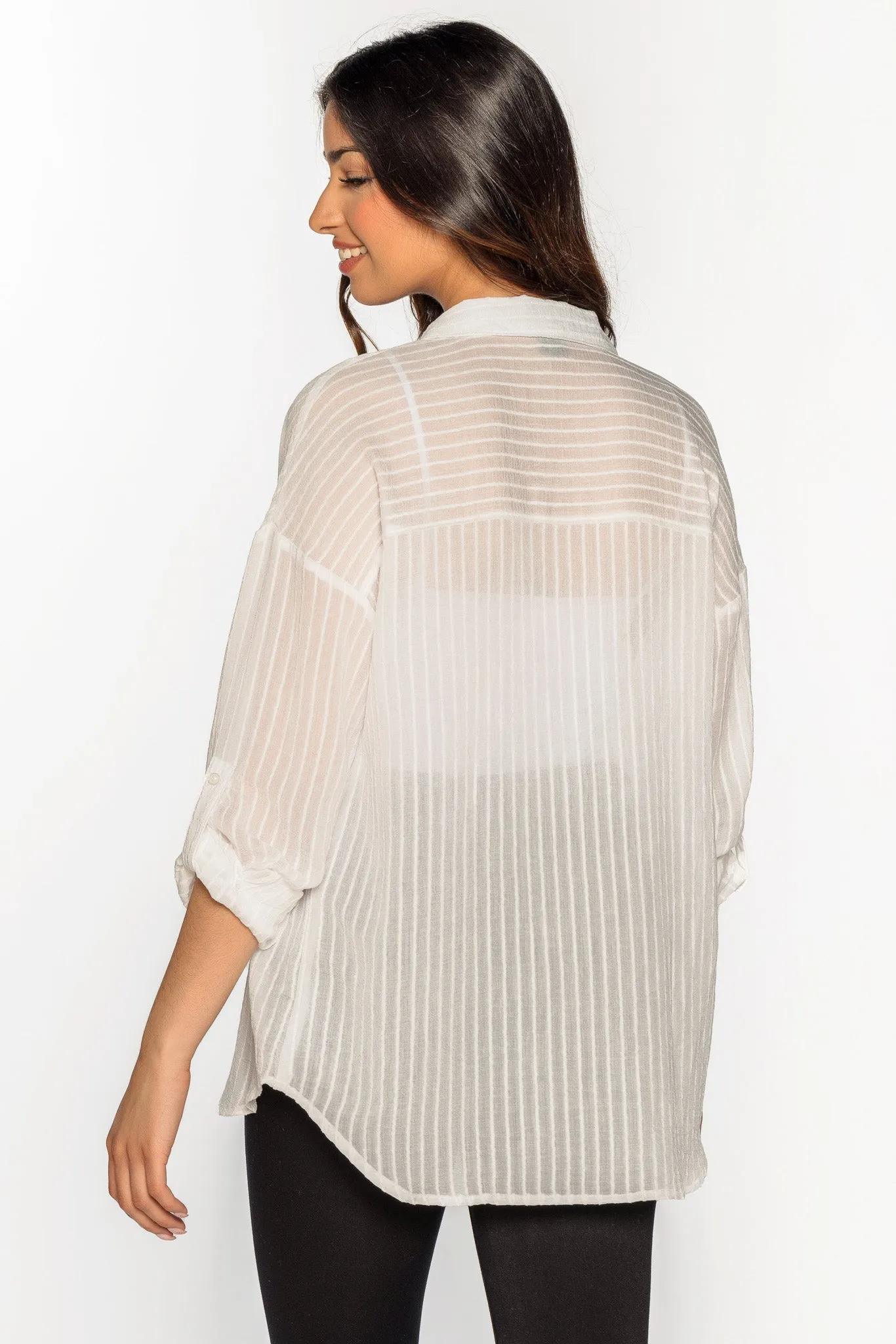 Textured Stripe Shirt sold by Eclipse product image thumbnail 3
