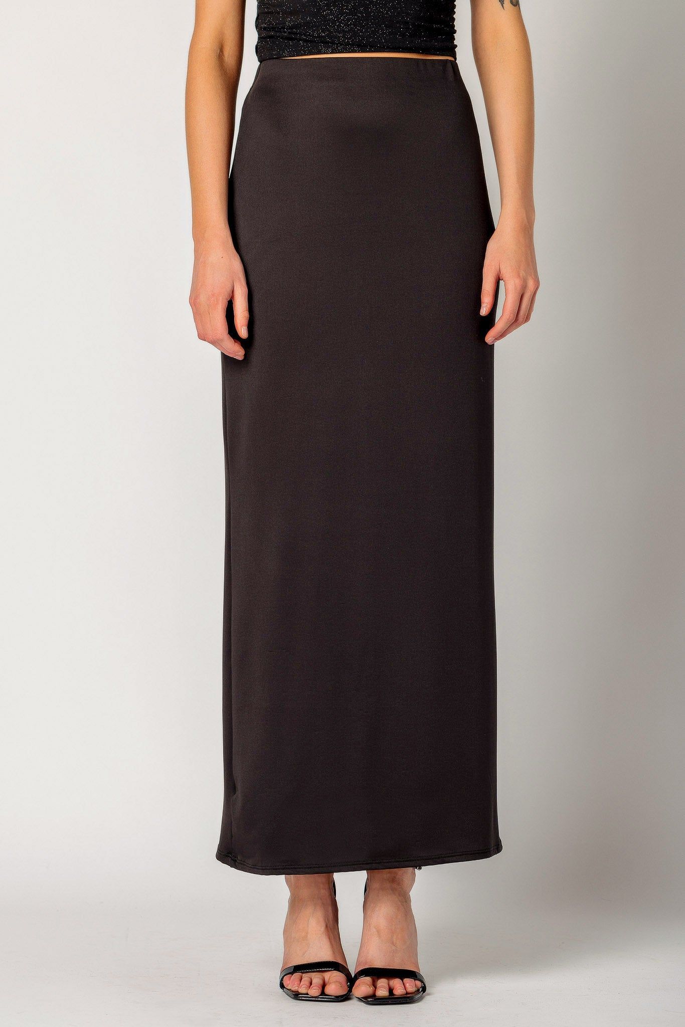 Knit Slim Fit Maxi Skirt sold by Eclipse product image thumbnail 2