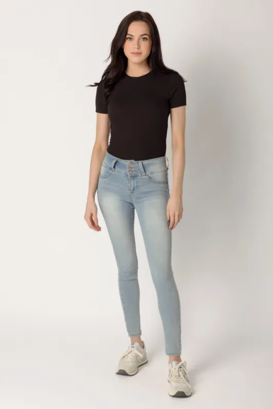 WallFlower Beverly Wash Sassy Skinny High-Rise Jegging sold by Eclipse