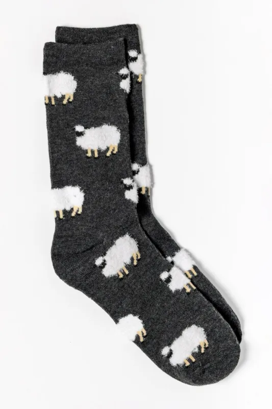Fuzzy Sheep Socks sold by Eclipse