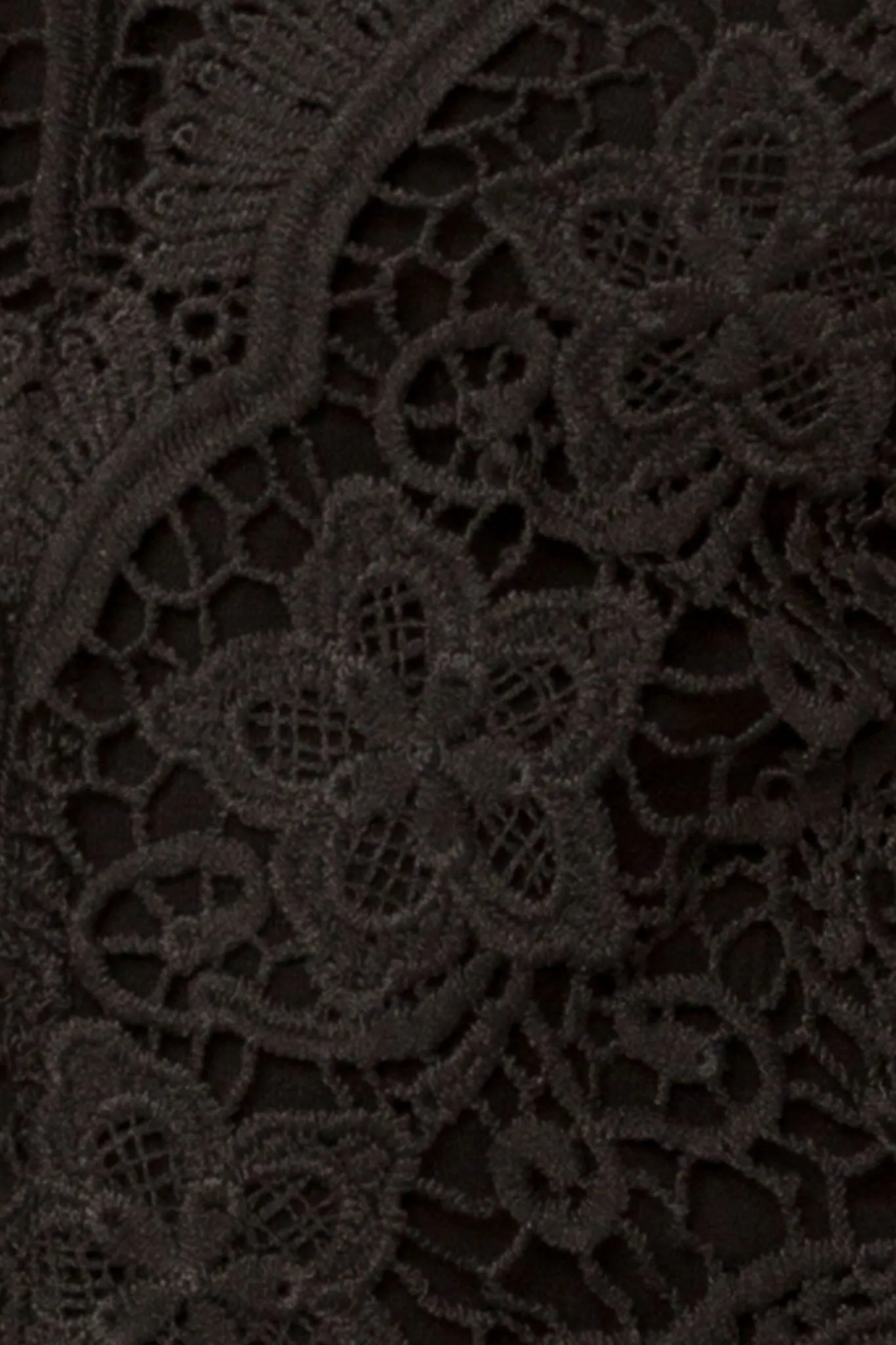 Black Lace Sleeveless Bodysuit sold by Eclipse product image thumbnail 3