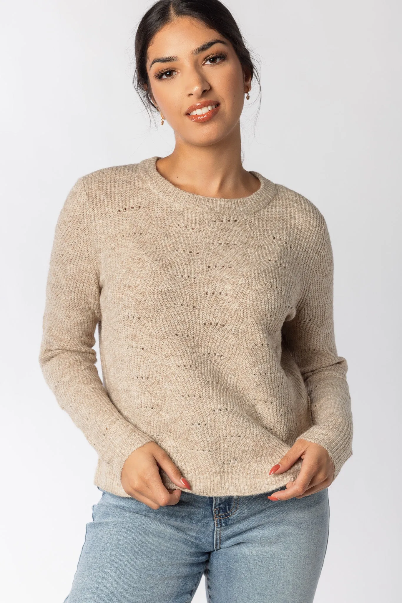 ONLY Lolli Long Sleeve Sweater sold by Eclipse