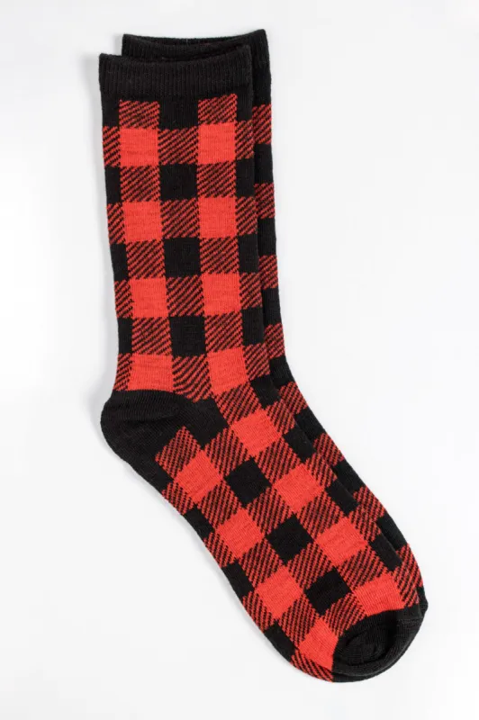 Buffalo Plaid Socks sold by Eclipse