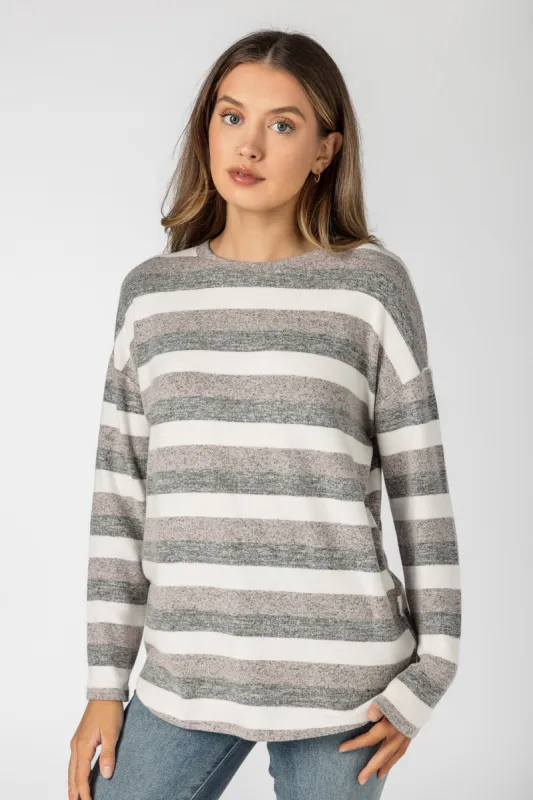 Stripe Supersoft Sweater sold by Eclipse