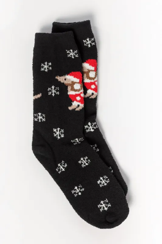 Holiday Dachshunds Socks sold by Eclipse