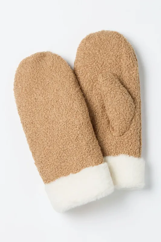Plush Interior Sherpa Mittens sold by Eclipse