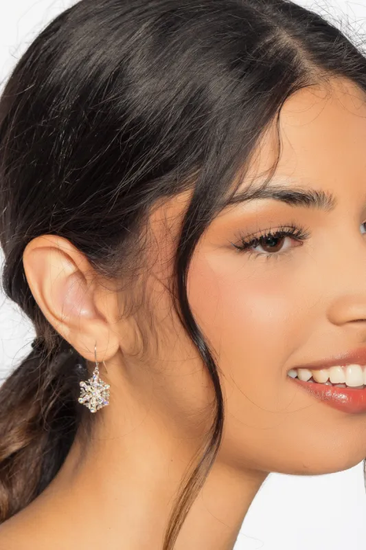 Sparkly Snowflake Earrings sold by Eclipse