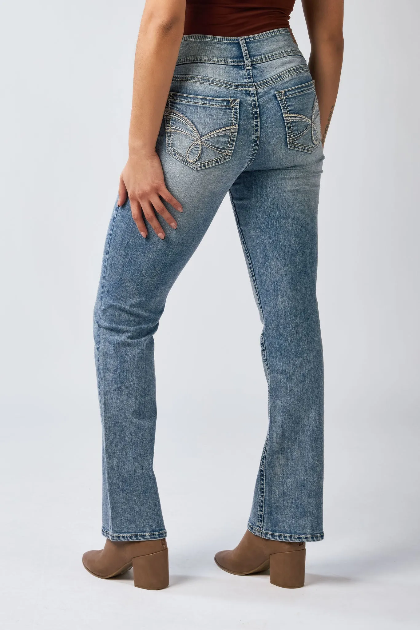 Wallflower Insta-Stretch Curvy Bootcut Jeans sold by Eclipse product image thumbnail 2