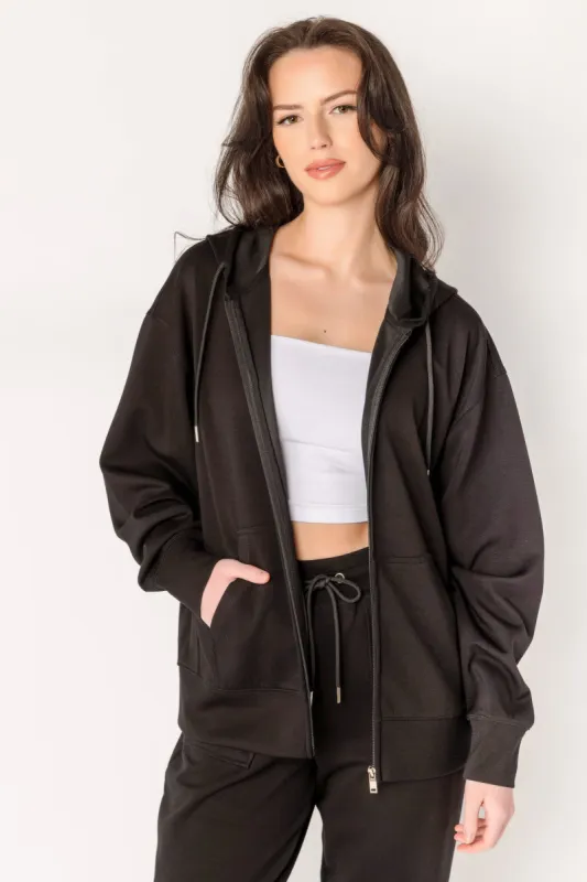 Scuba Oversized Zip Up Hoodie sold by Eclipse