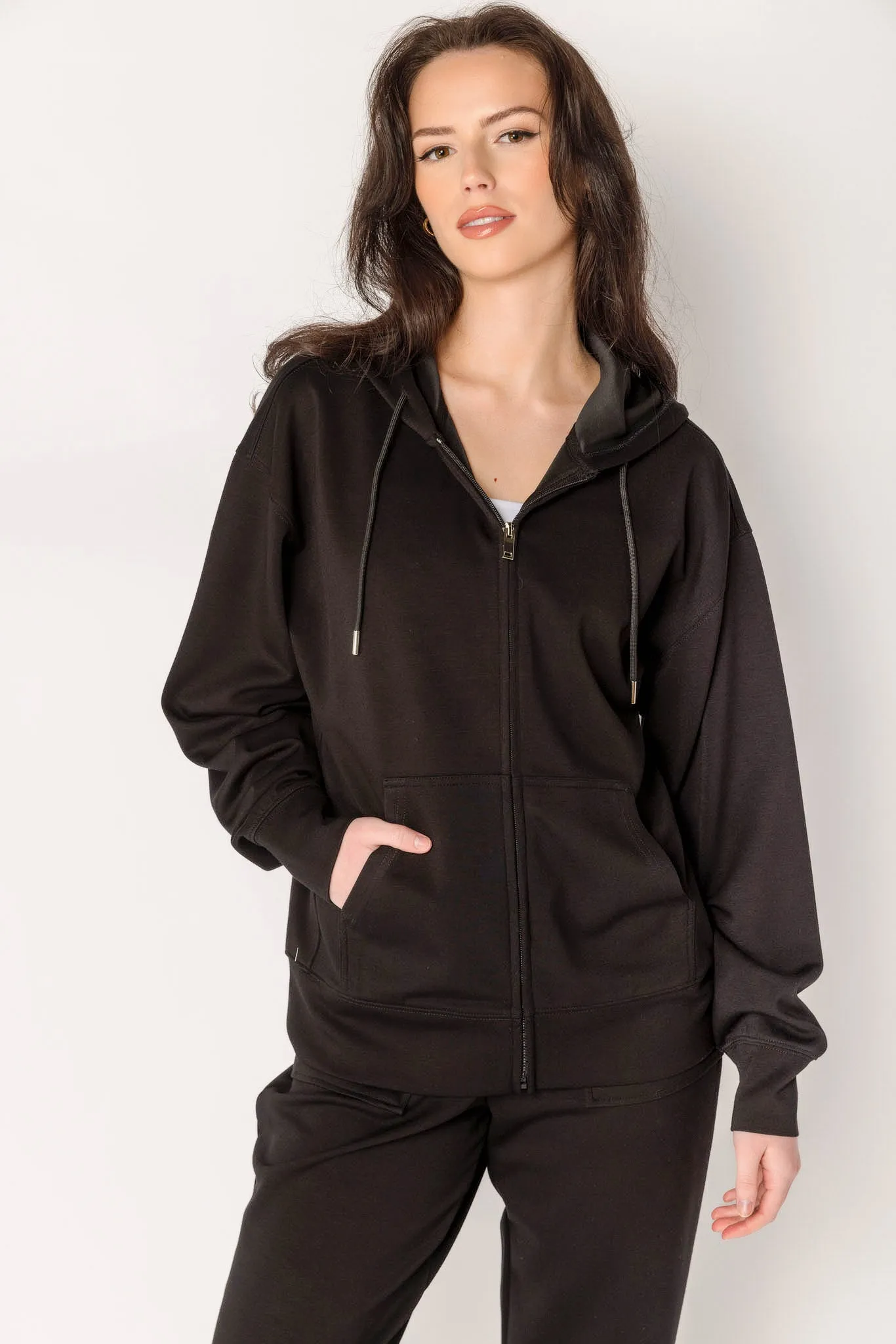 Scuba Oversized Zip Up Hoodie sold by Eclipse product image thumbnail 3