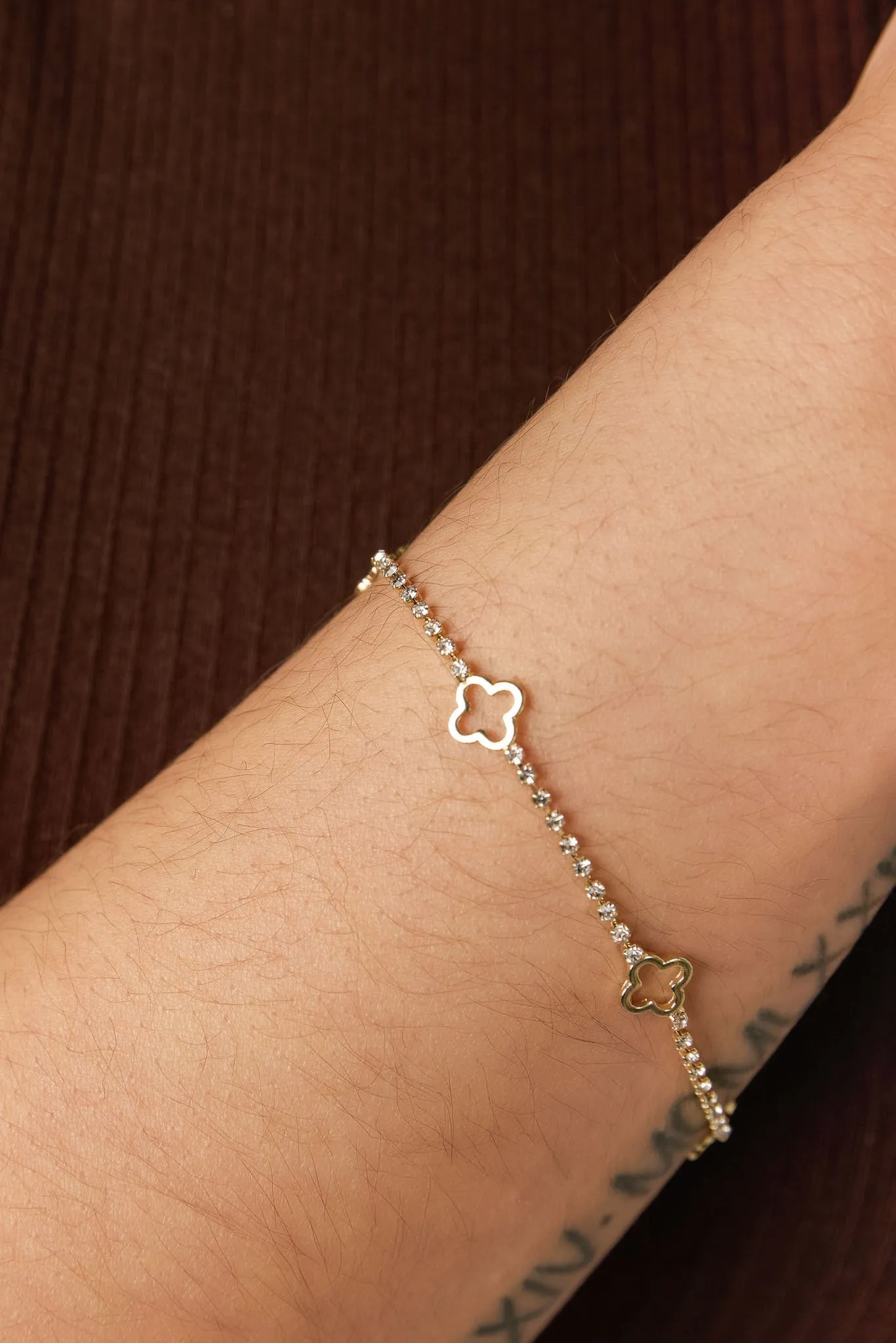 Sparkling Clover Delight Bracelet sold by Eclipse product image thumbnail 2