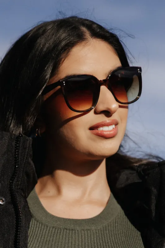 Cat-Eye Square Sunglasses sold by Eclipse